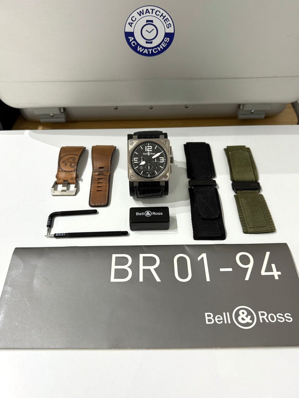 BELL & ROSS BR01-94 TITANIO