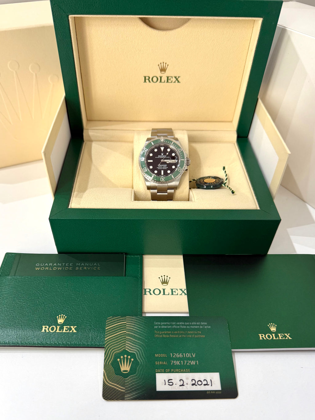 ROLEX SUBMARINER STARBUCKS