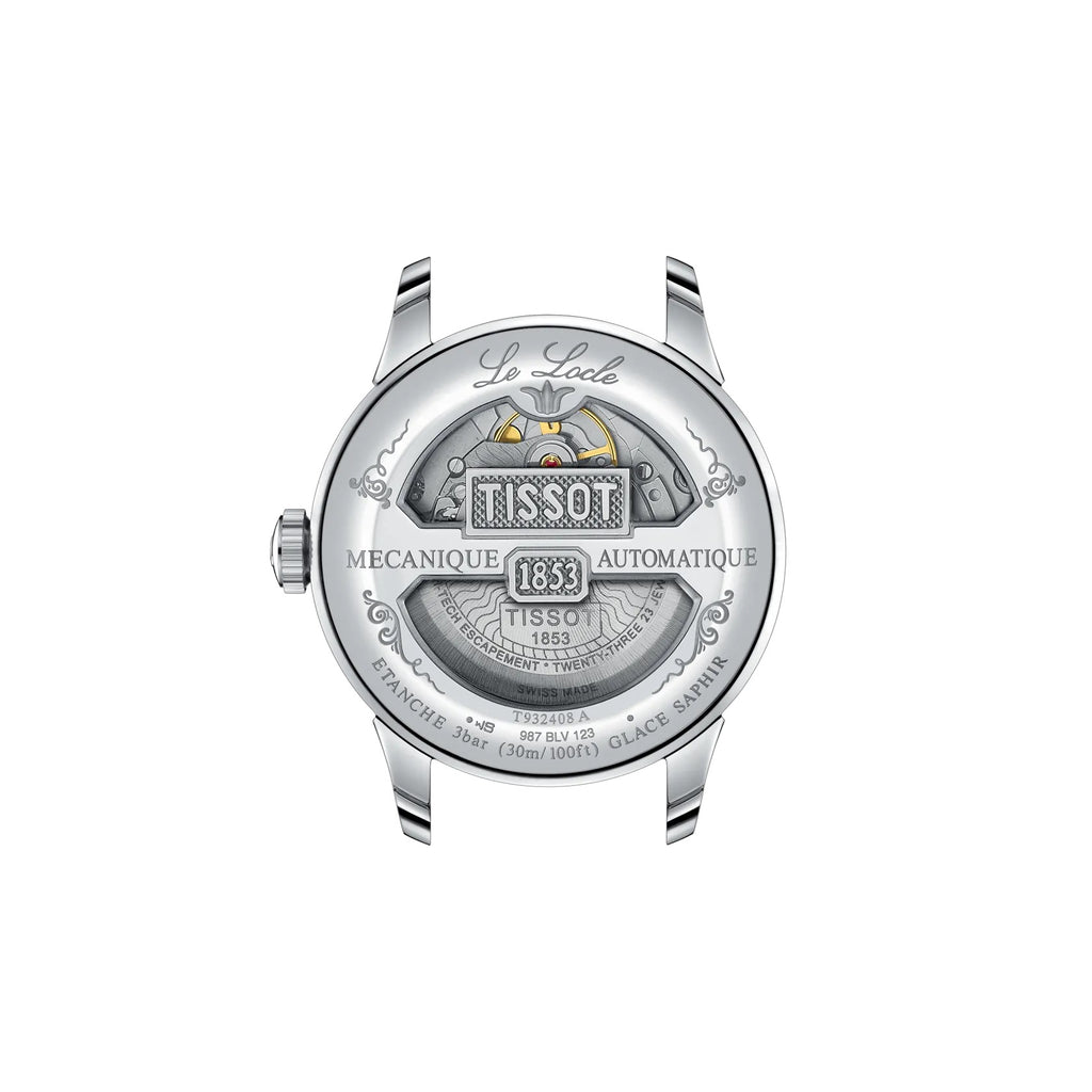 TISSOT LE LOCLE GOLD 39MM BISEL DE ORO ROSA
