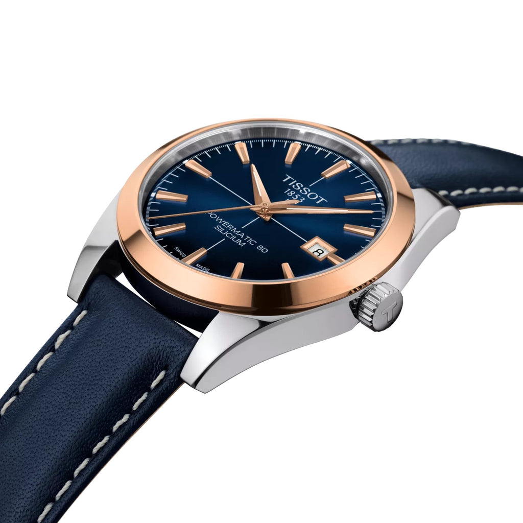TISSOT GENTLEMAN GOLD BEZEL 40 MM