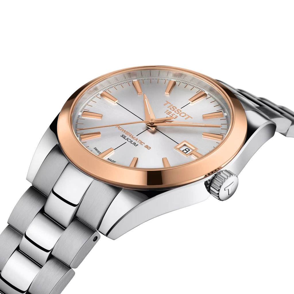 TISSOT GENTLEMAN GOLD BEZEL 40 MM