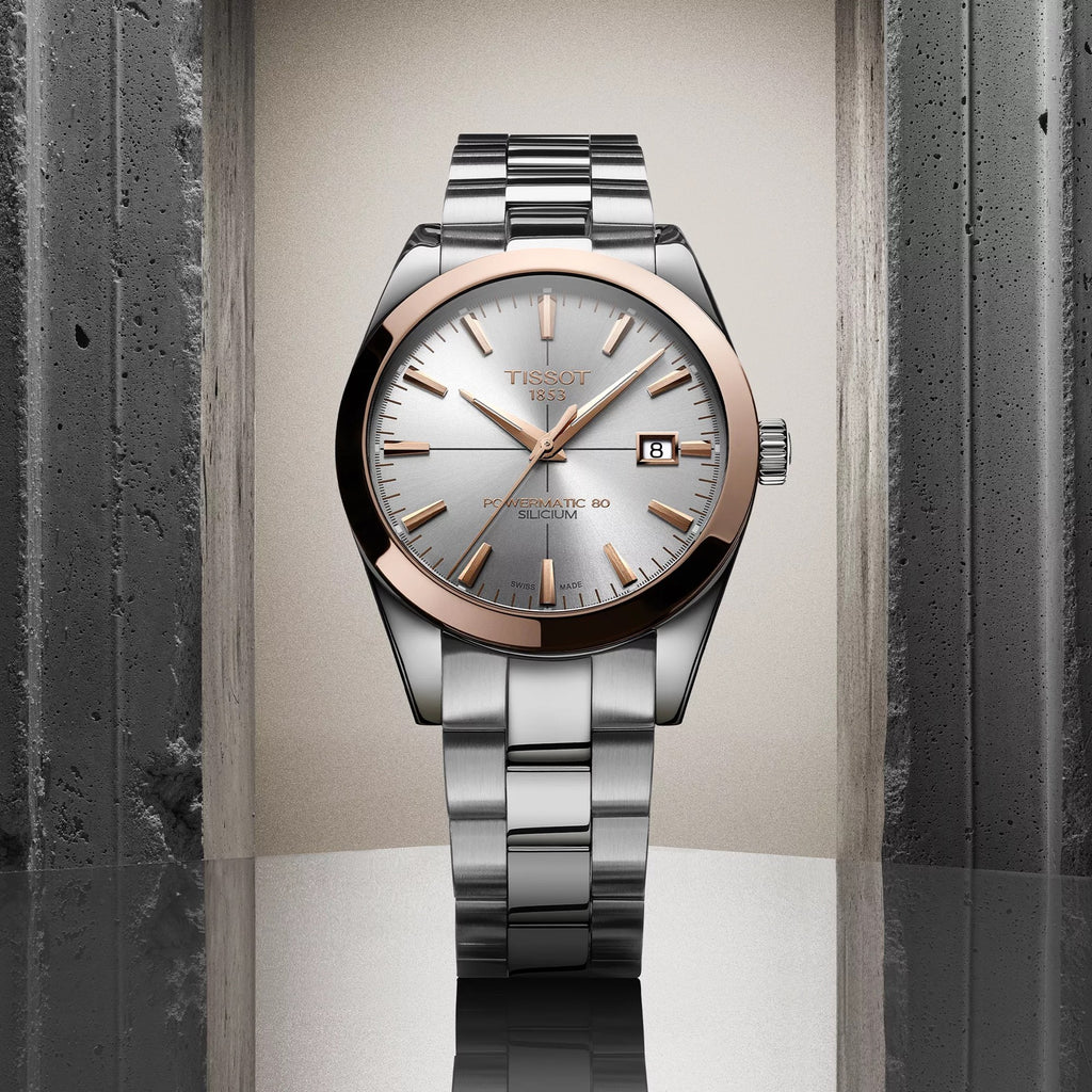 TISSOT GENTLEMAN GOLD BEZEL 40 MM