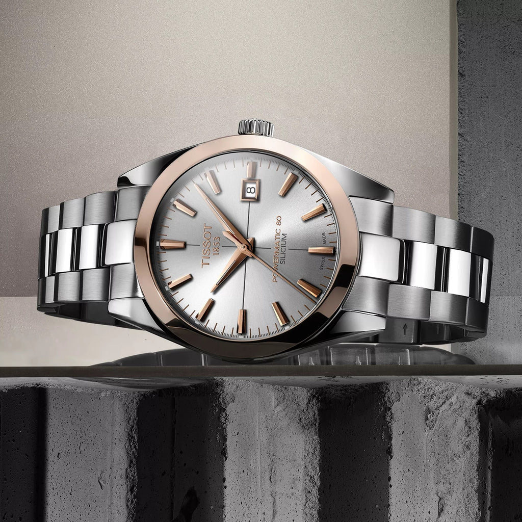 TISSOT GENTLEMAN GOLD BEZEL 40 MM