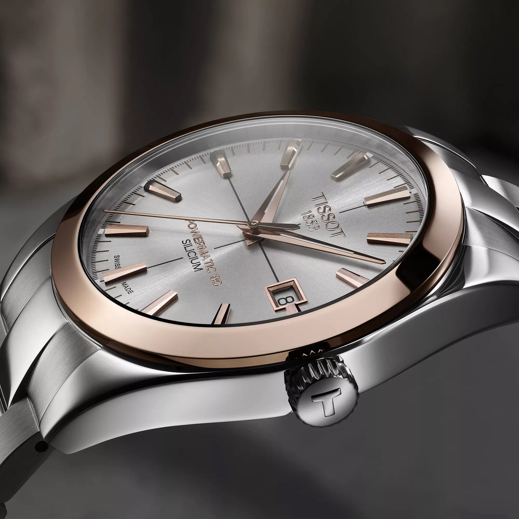 TISSOT GENTLEMAN GOLD BEZEL 40 MM