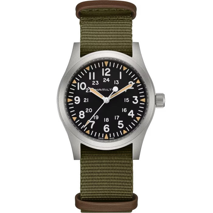 GAMA HAMILTON KHAKI FIELD MECANICO 42MM