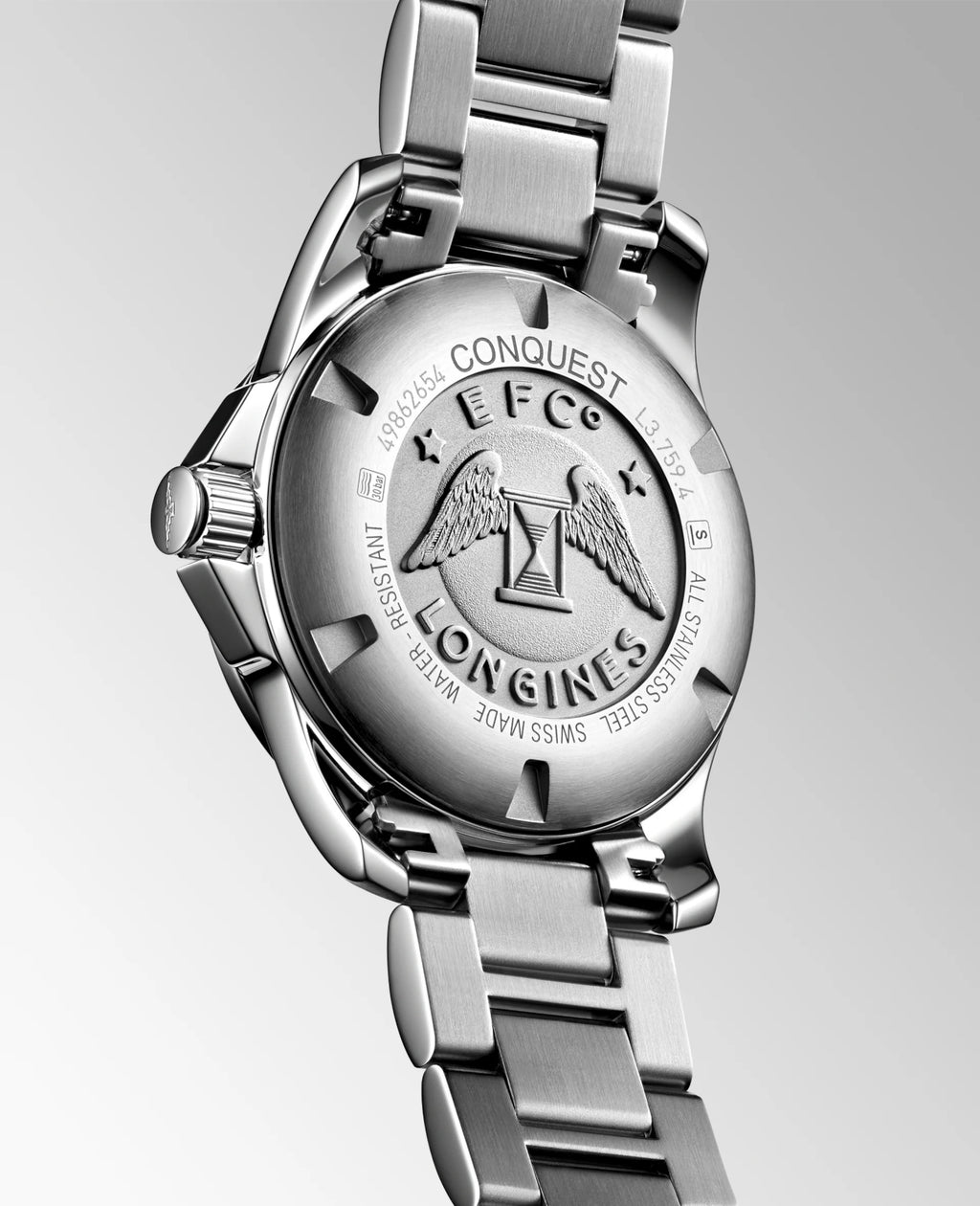 LONGINES CONQUEST NEGRO