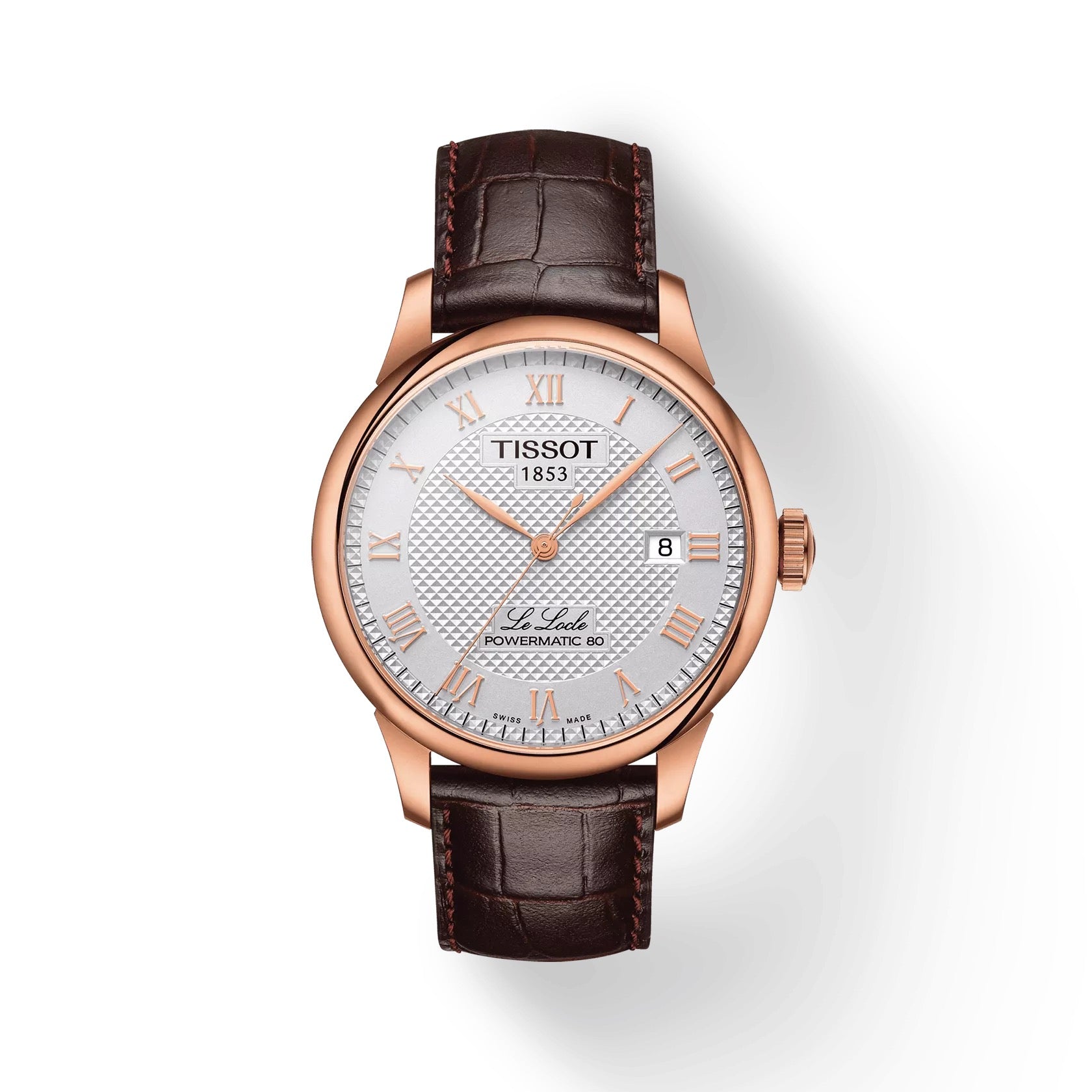 TISSOT LE LOCLE 39MM PVD ORO ROSA