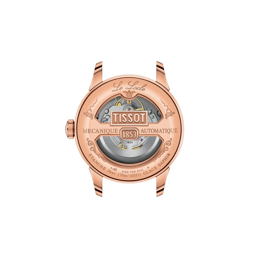 TISSOT LE LOCLE 39MM PVD ORO ROSA