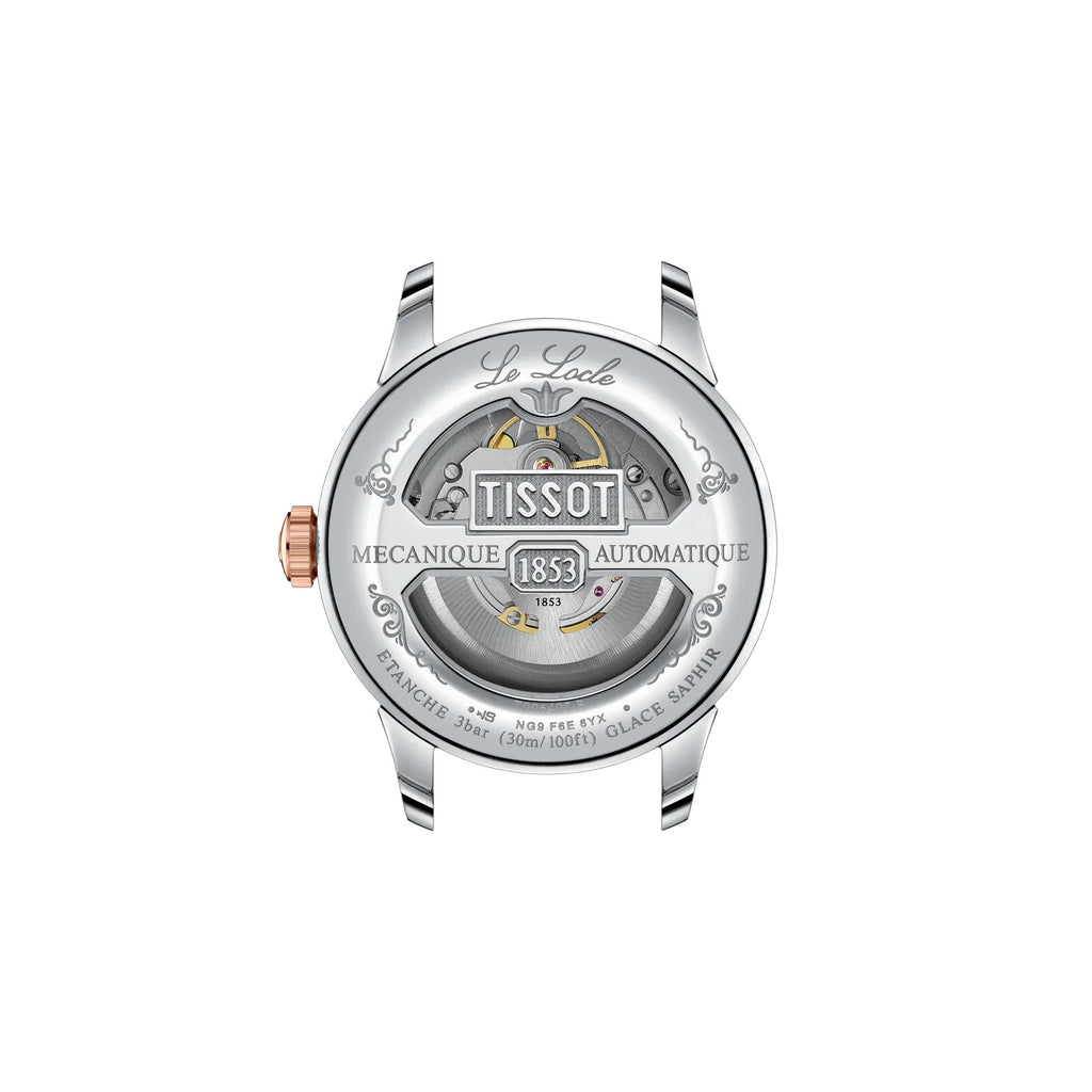 TISSOT LE LOCLE 39MM PVD ORO ROSA