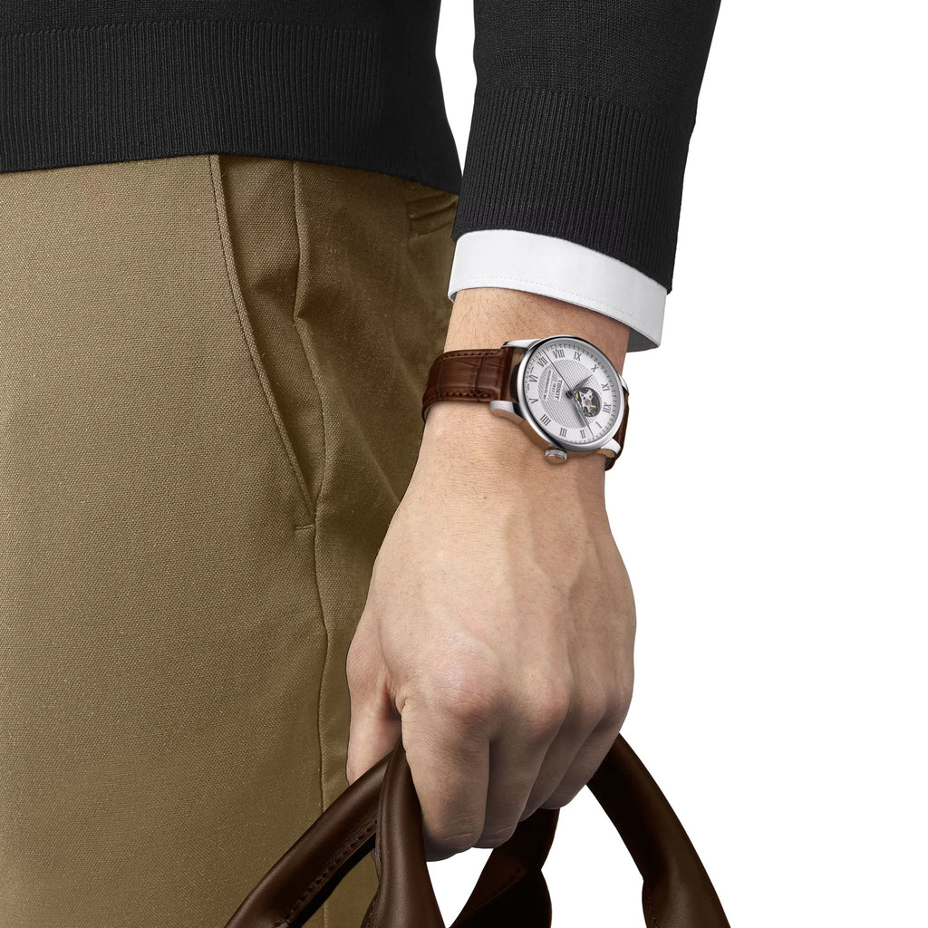 TISSOT LE LOCLE OPEN HEART 39MM