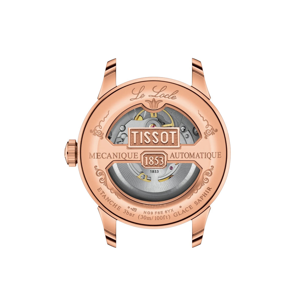 TISSOT LE LOCLE 39MM PVD ORO ROSA