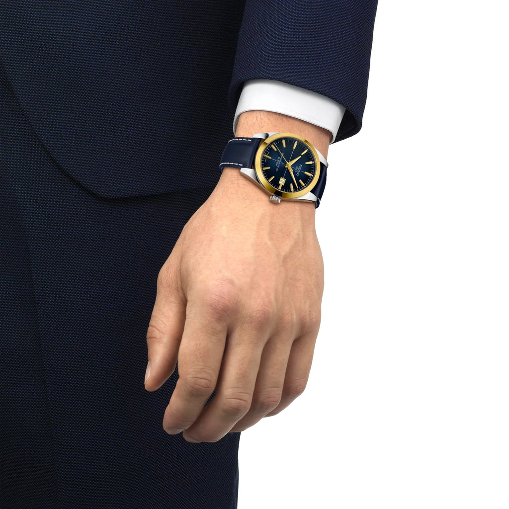 TISSOT GENTLEMAN GOLD BEZEL 40 MM