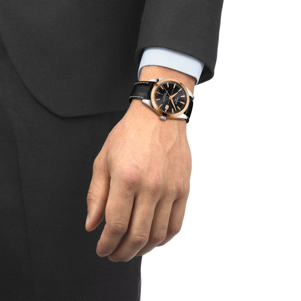 TISSOT GENTLEMAN GOLD BEZEL 40 MM