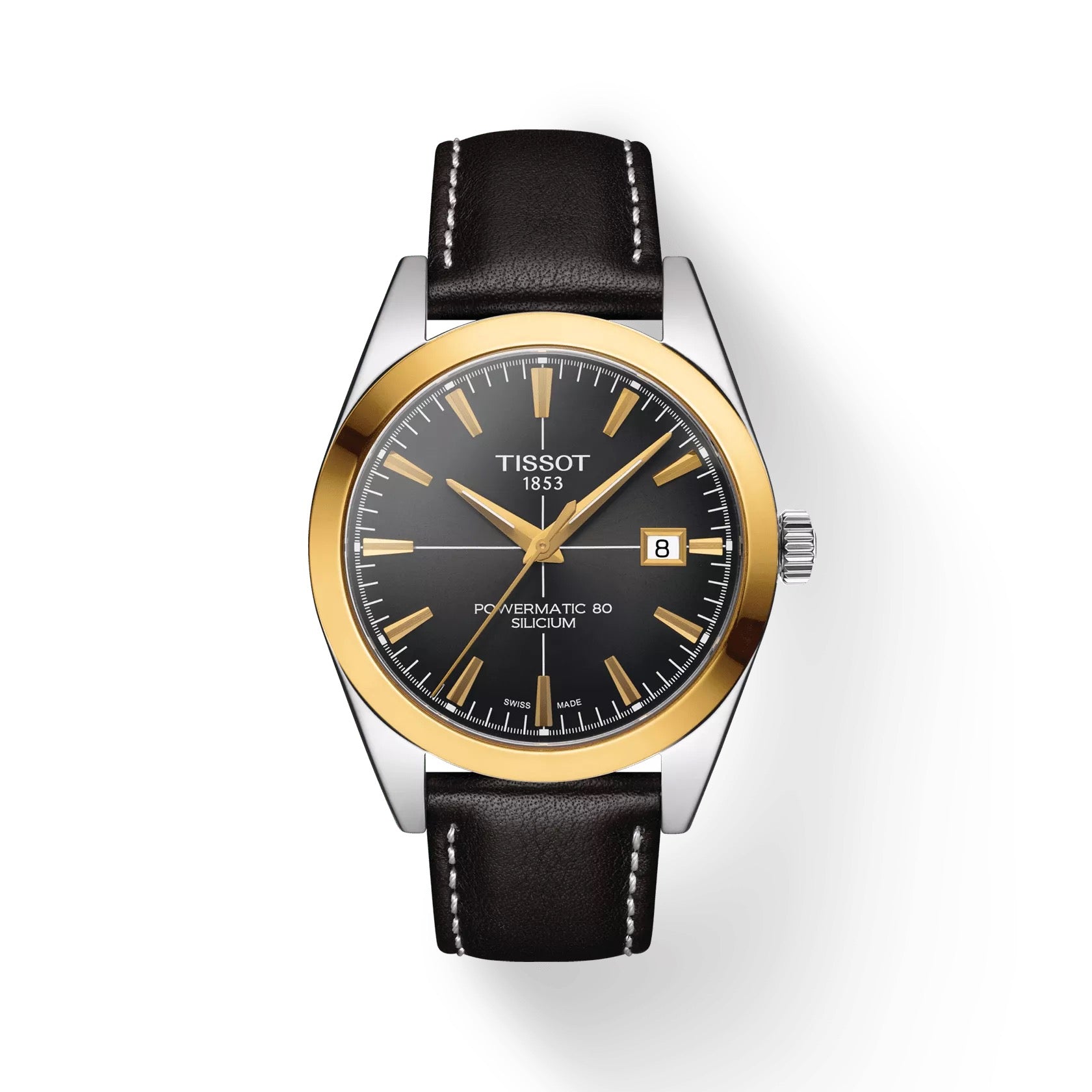 TISSOT GENTLEMAN GOLD BEZEL 40 MM