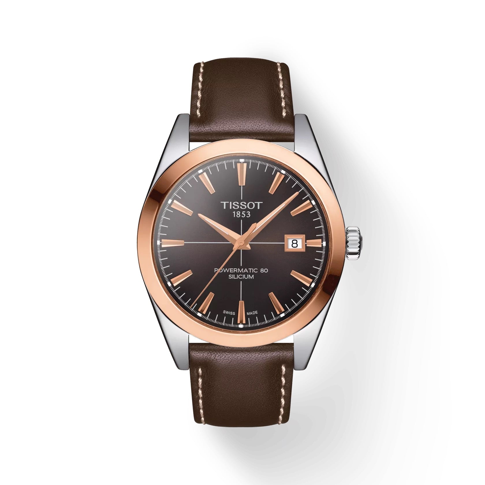 TISSOT GENTLEMAN GOLD BEZEL 40 MM
