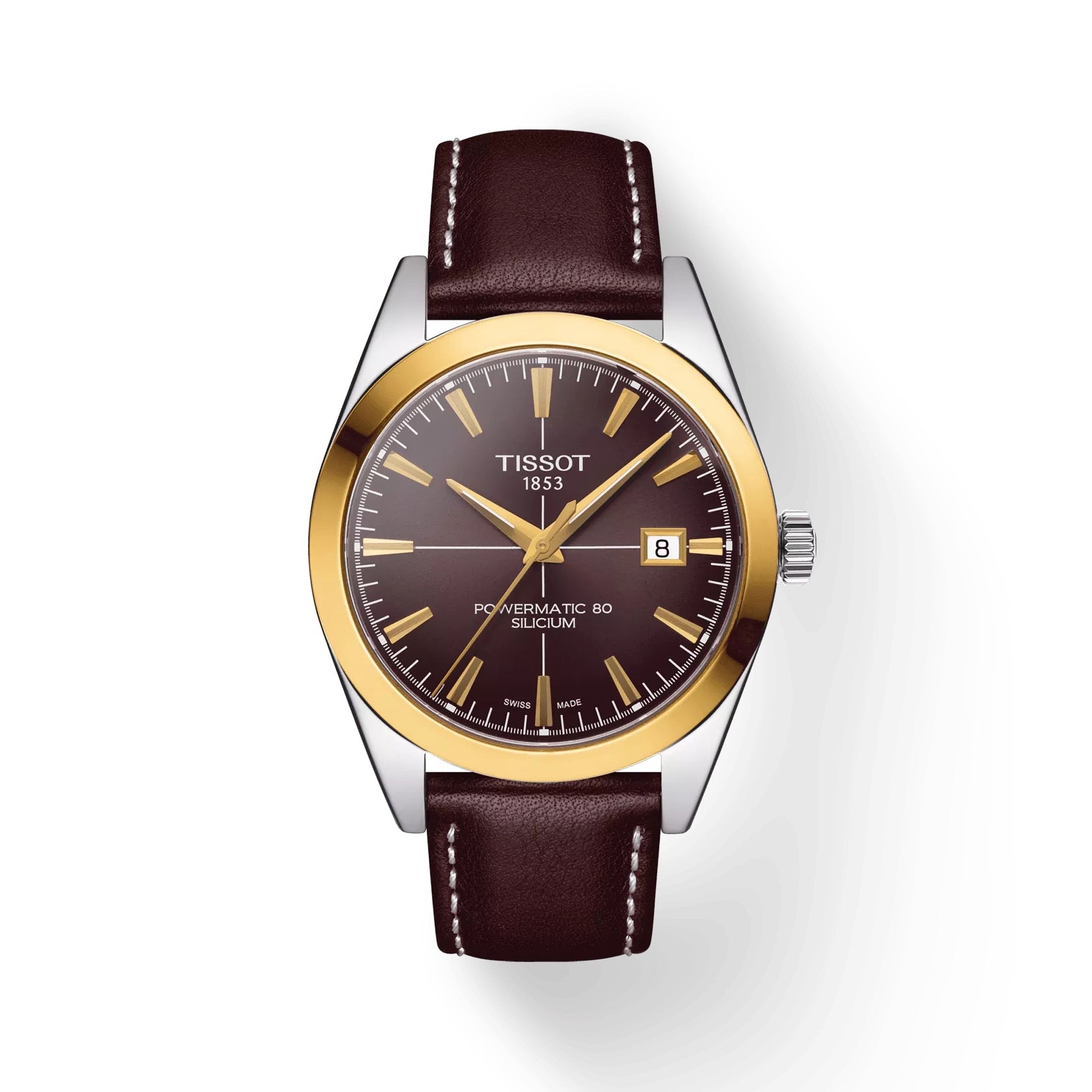 TISSOT GENTLEMAN GOLD BEZEL 40 MM