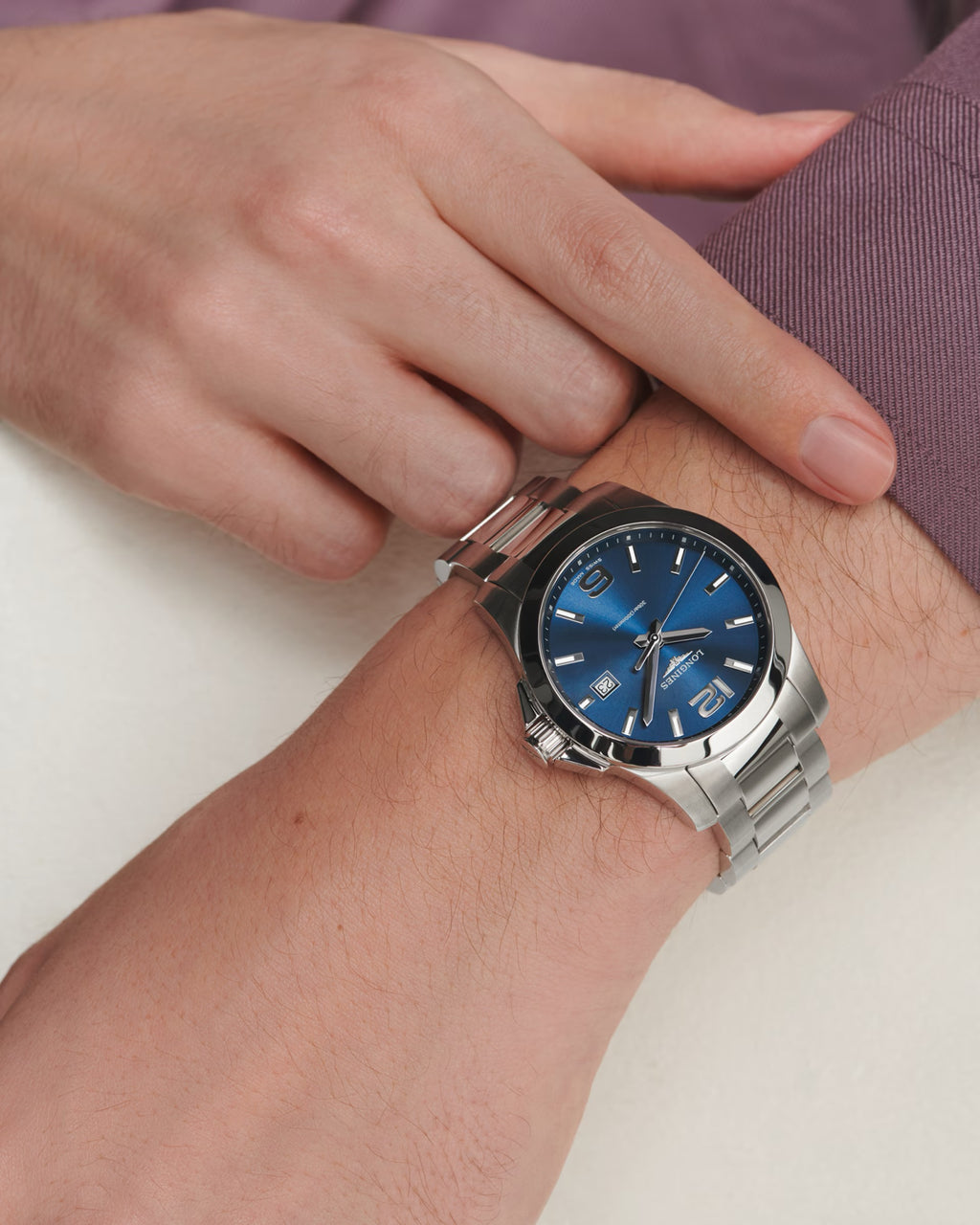 LONGINES CONQUEST AZUL