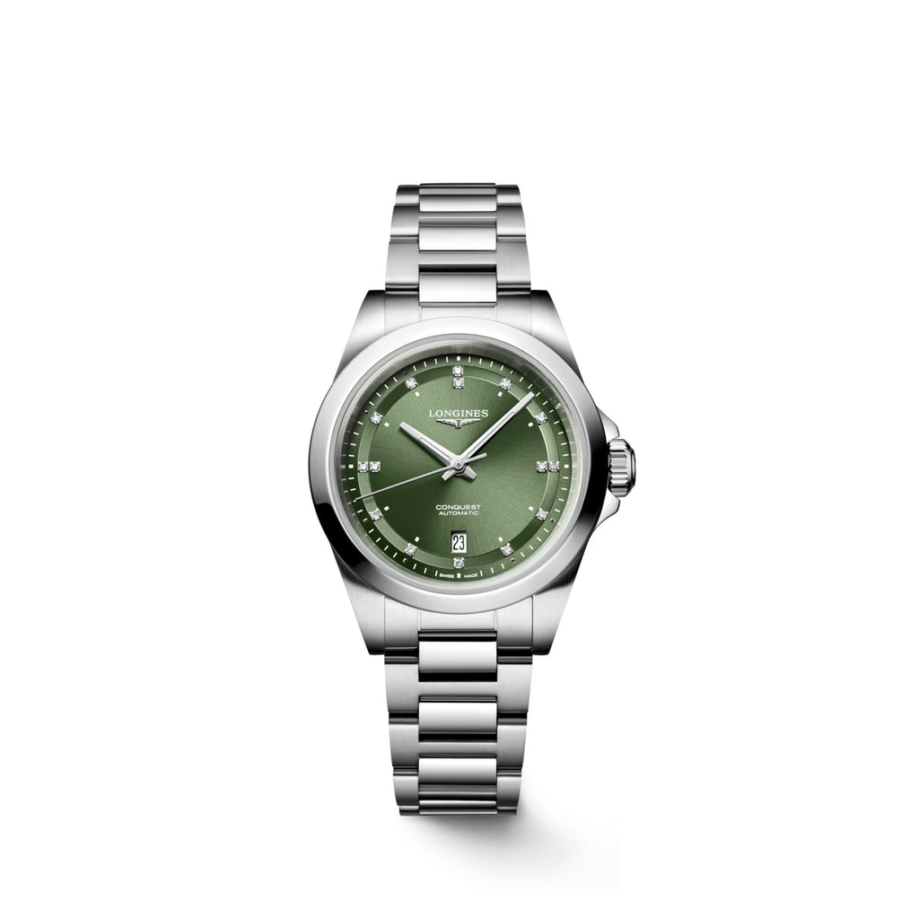 LONGINES CONQUEST CON DIAMANTES 30MM