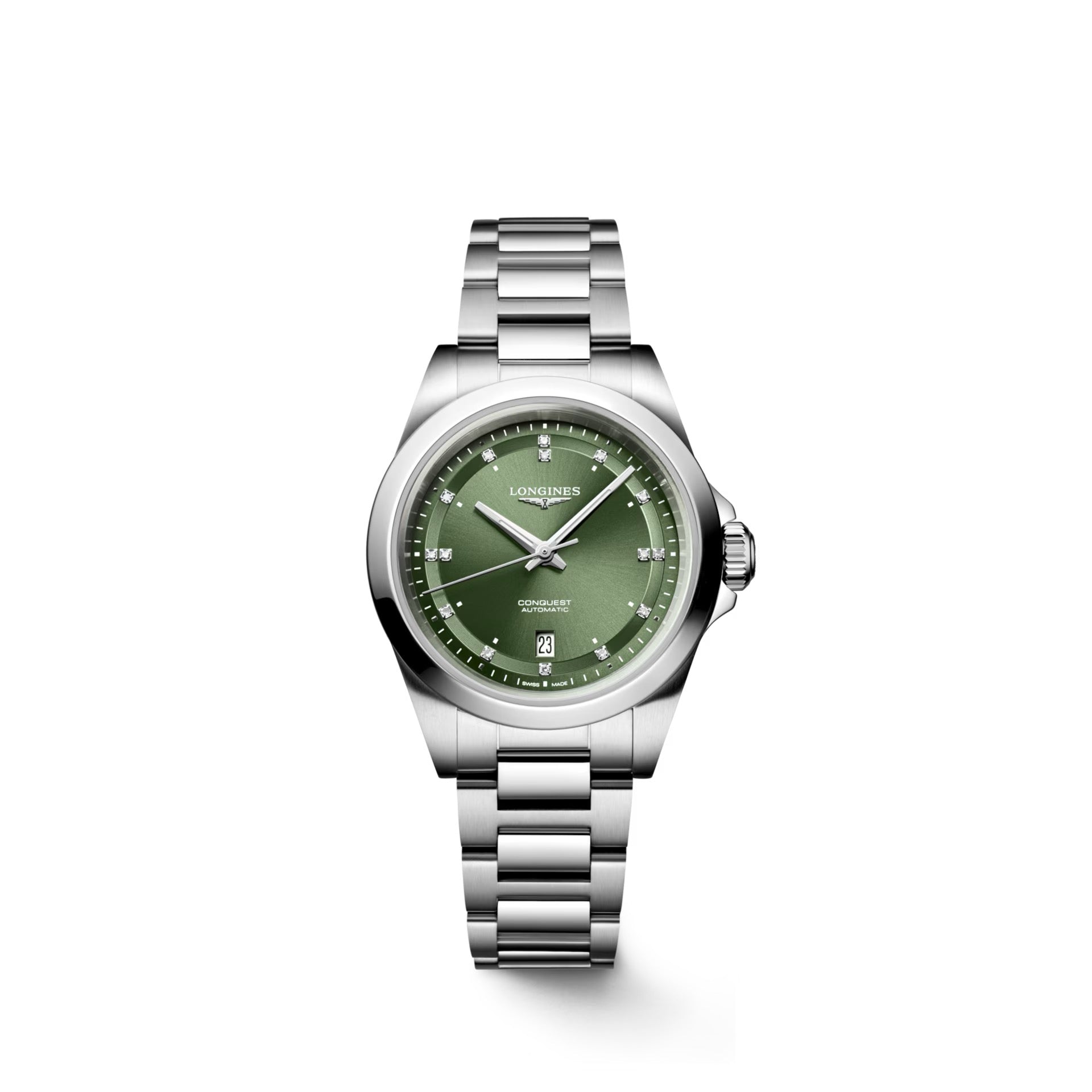LONGINES CONQUEST CON DIAMANTES 30MM